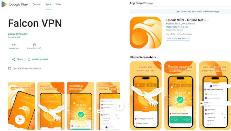 Use Falcon VPN to Get Faster Servers