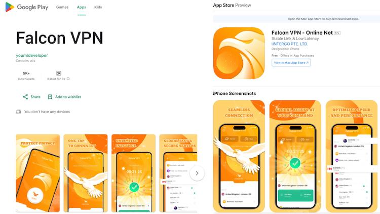 Use Falcon VPN Access to Enjoy the Best VPN Service